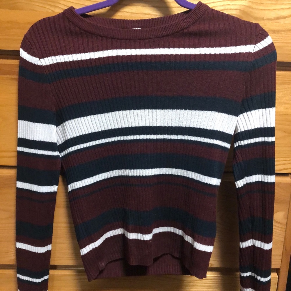 striped sweater